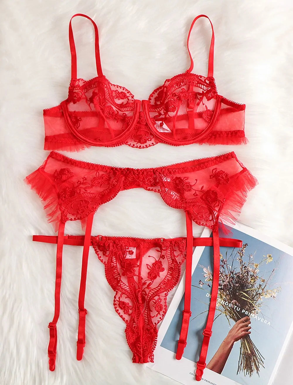 Rouge Éternel – Lingerie Séduction